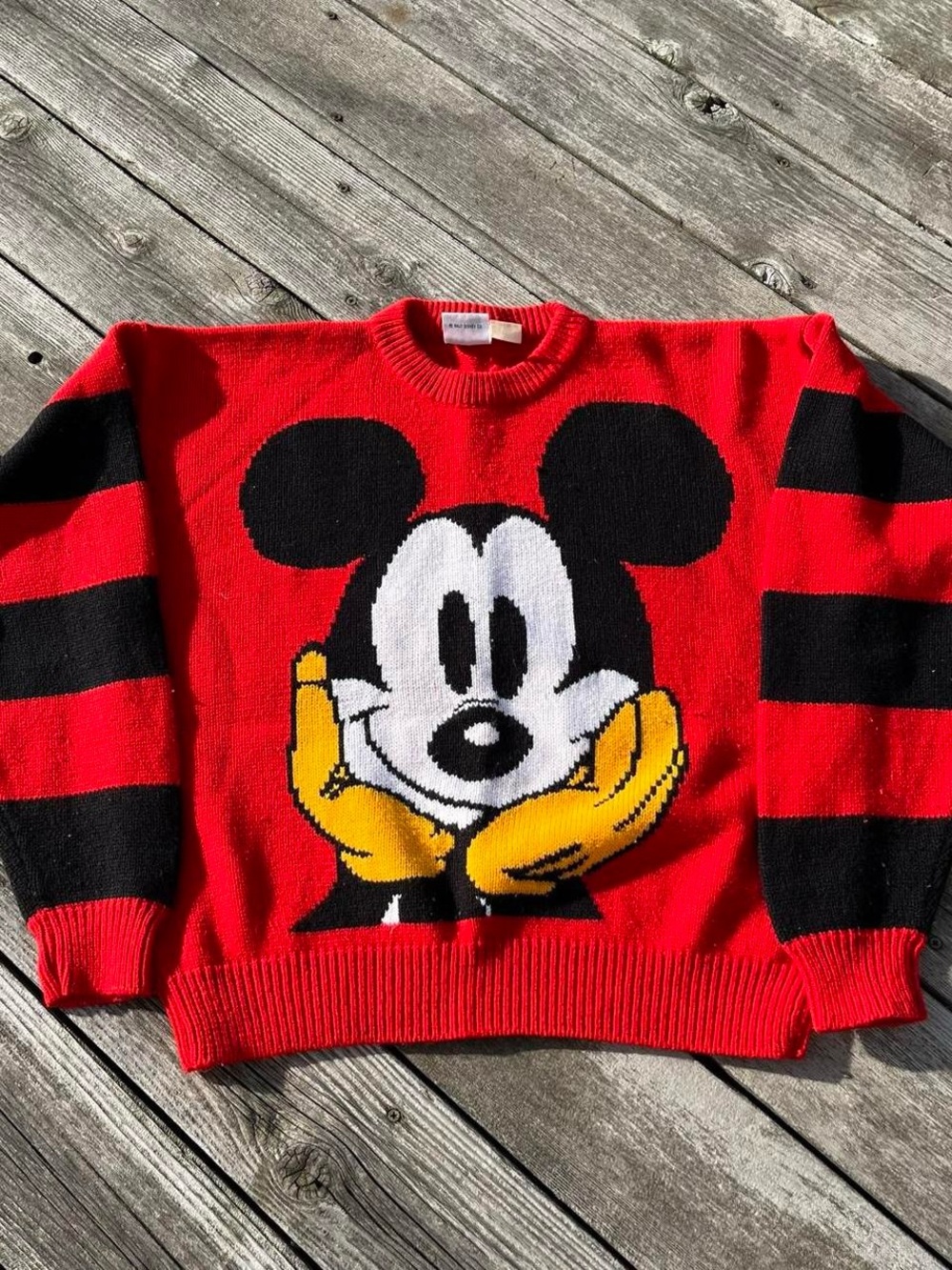 Mickey & Co Mickey Mouse knit graphic sweater